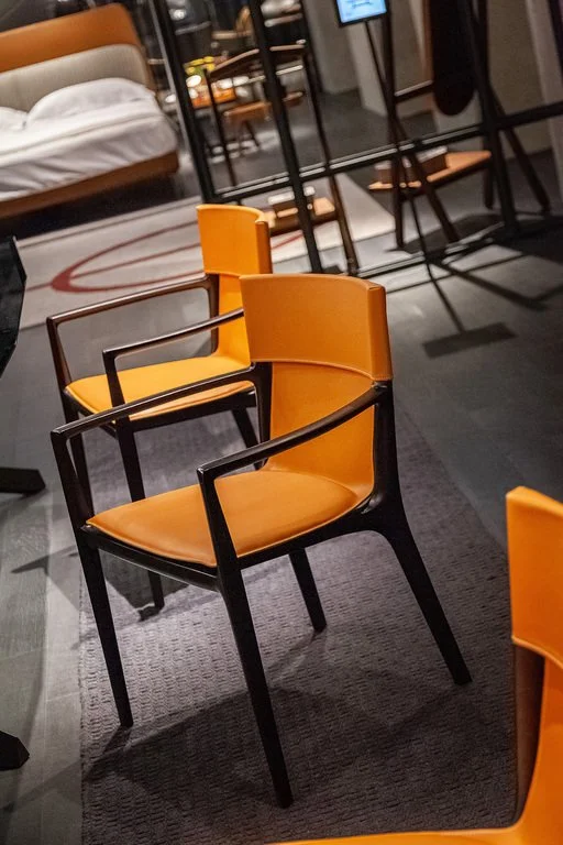 Isadora Dining Chair Poltrona Frau — Contemporary Italian